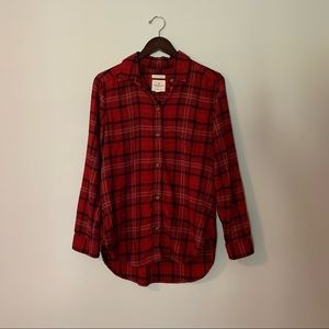 American eagle boyfriend fit flannel